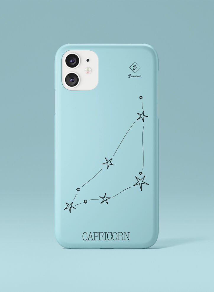 Capricorn Zodiac Sign Phone Case front
