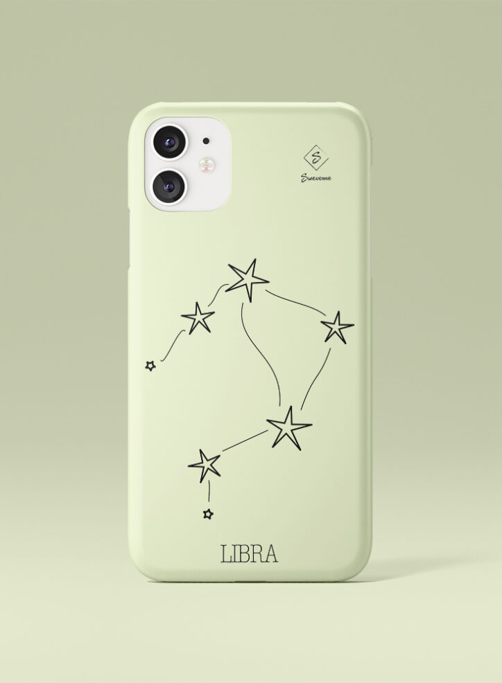 Libra Zodiac Sign Phone Case front