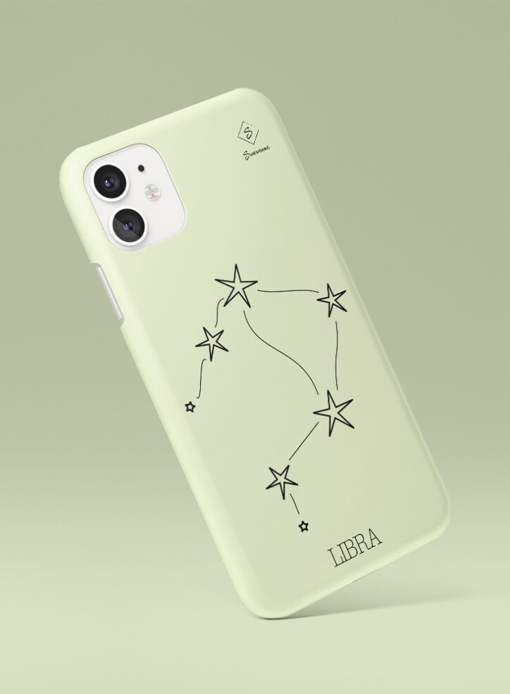 Libra Zodiac Sign Phone Case side