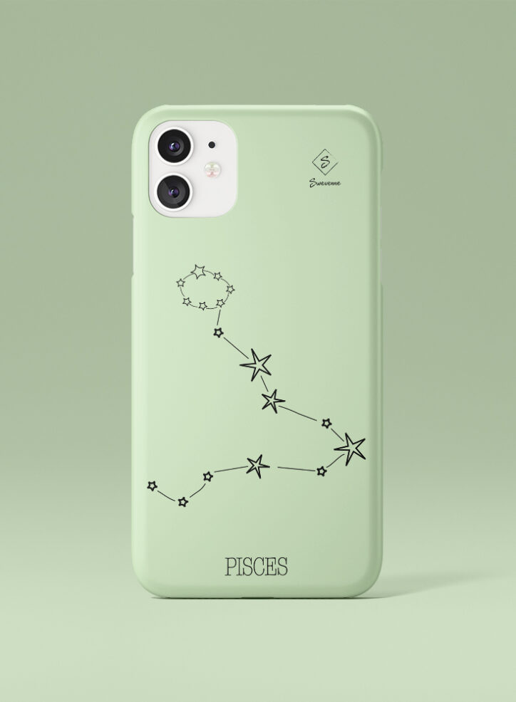 Pisces Zodiac Sign Phone Case front