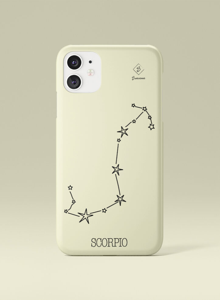 Scorpio Zodiac Sign Phone Case front