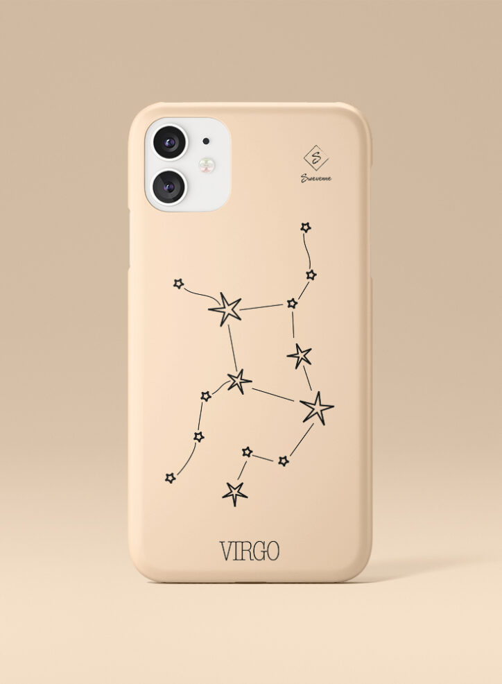 Virgo Zodiac Sign Phone Case front