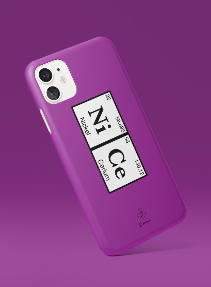 Nice typography phone case side