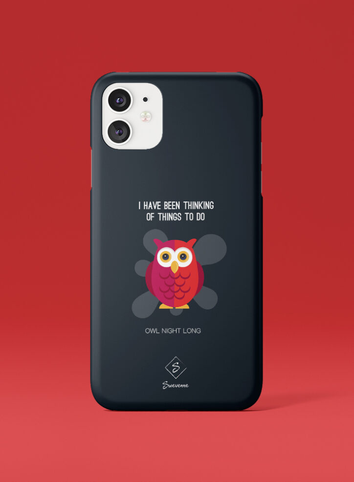 Owl Night Phone Case Front