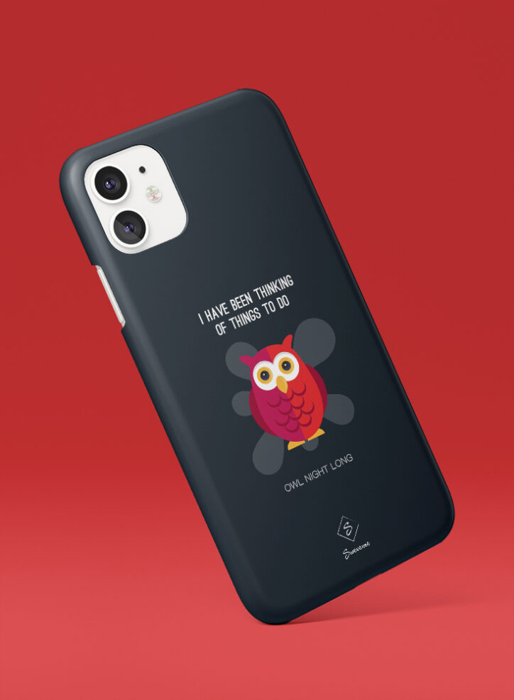 Owl Night Phone Case Side