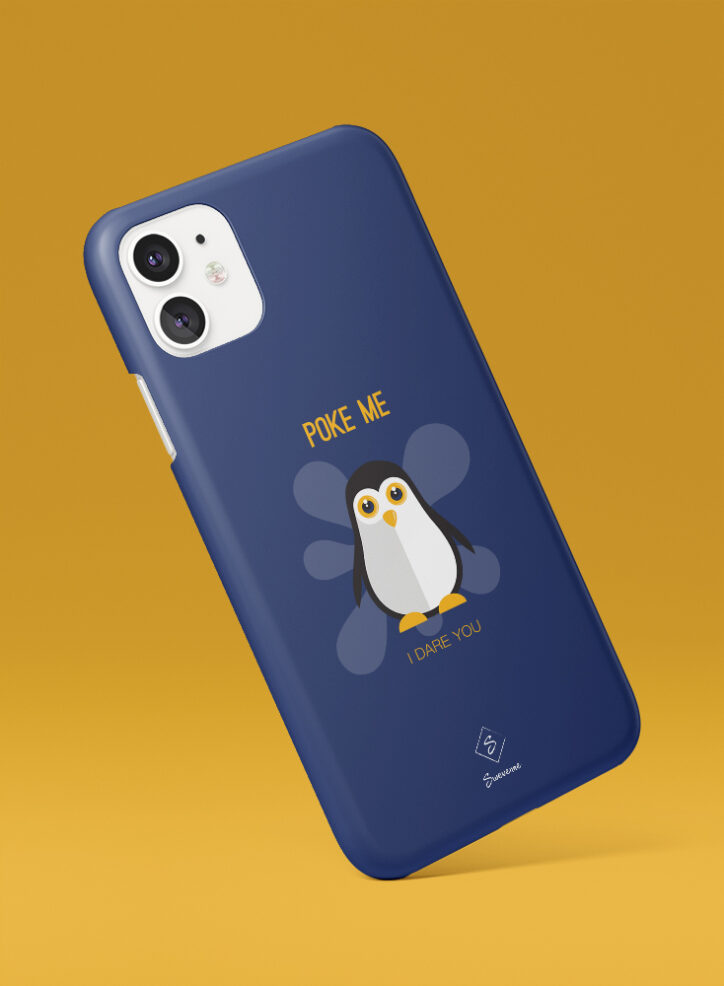 Penguin Phone Case Side
