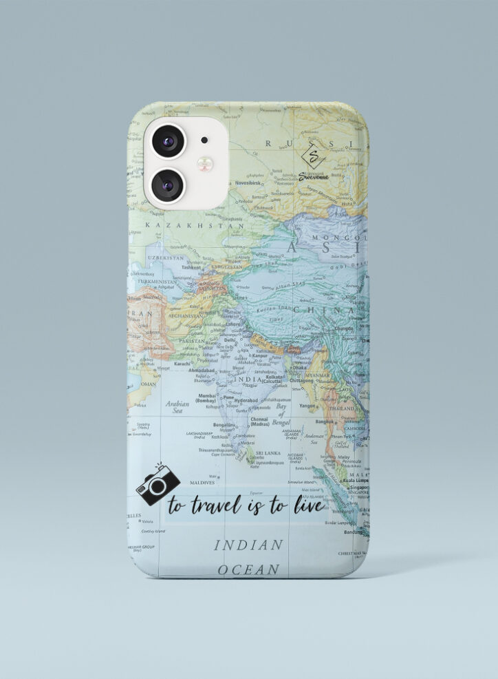 To travel is to live Phone Case Front