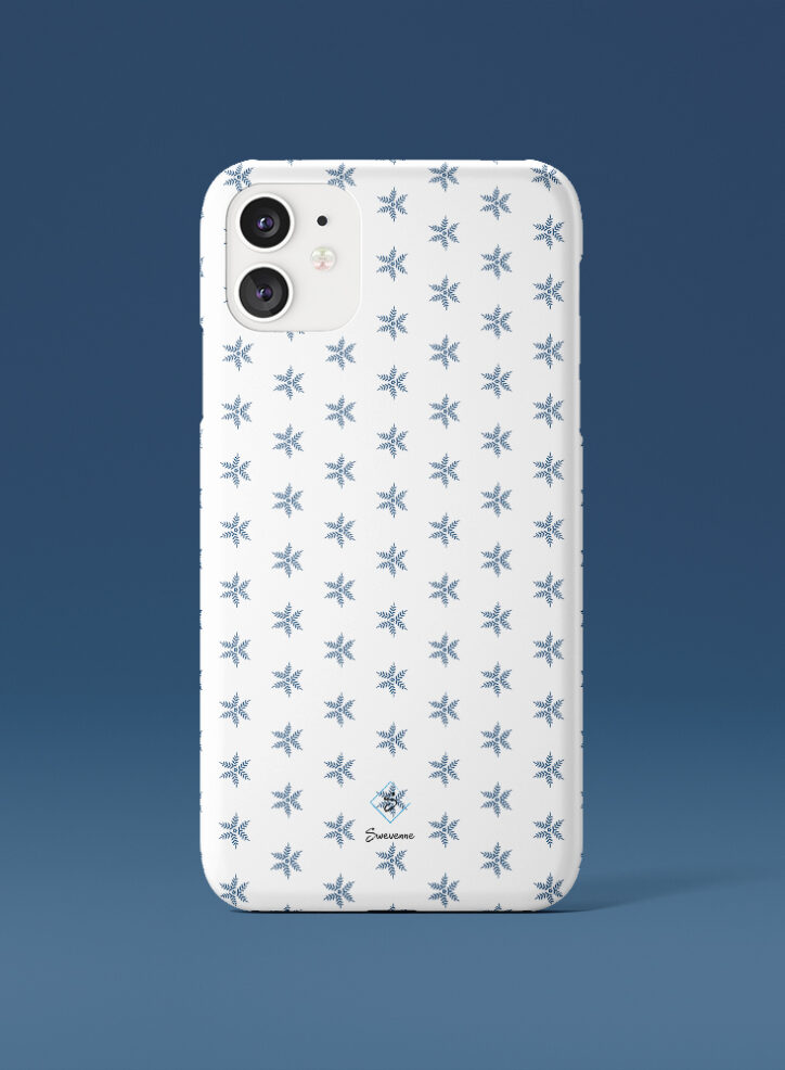 Twigs in white background phone case front