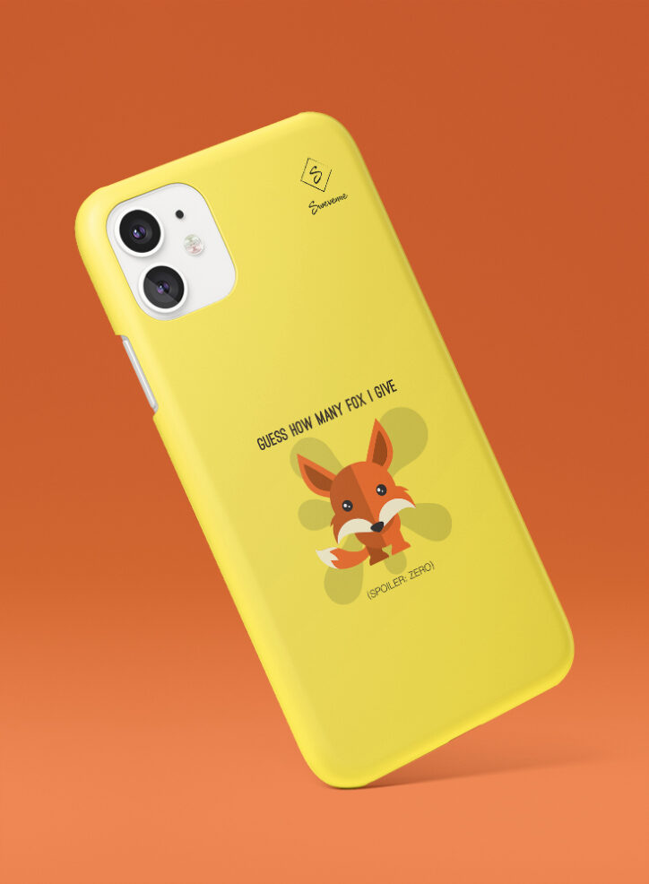 Small Fox Phone Case Side