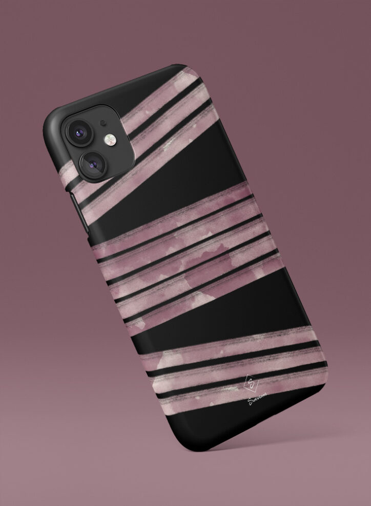 Brocatelle Stripe Phone Case 2