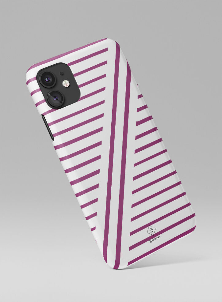 Chinoiserie Stripe Phone Case 2