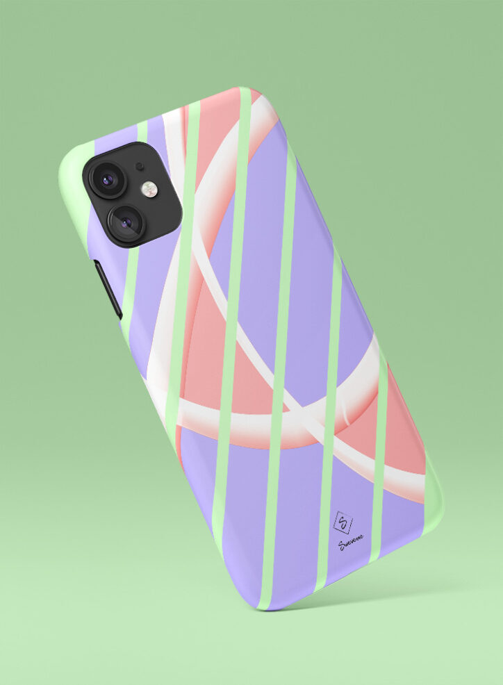 Ogee Stripe Phone Case 2